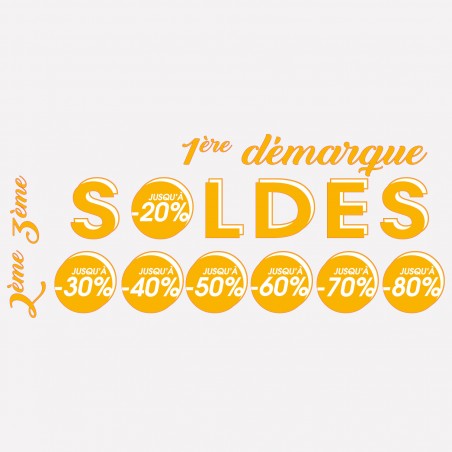 Kits adhésifs soldes - modèle 2