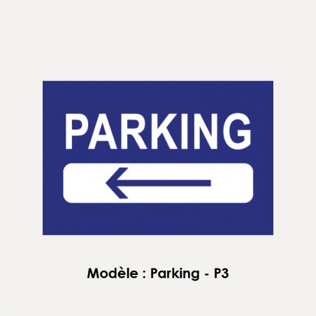 Signalétique Textuelle - Parking société