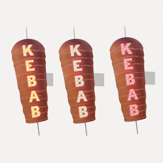 Enseigne Kebab lumineuse