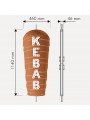 Enseigne Kebab lumineuse Enseigne Kebab lumineuse
