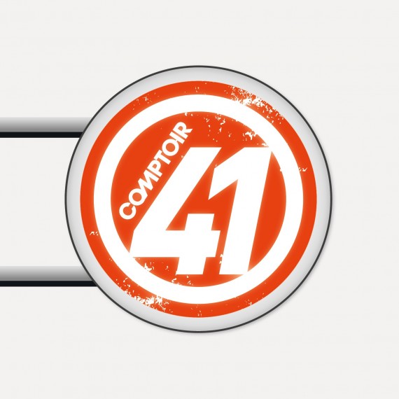 Caisson Lumineux rond - Double Face