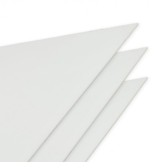 Panneau en PMMA Blanc diffusant 3 mm