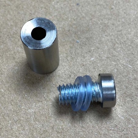 Pack de 10 entretoises pour enseigne panneau