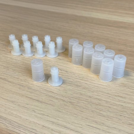 Pack de 50 entretoises pour enseigne lettres relief