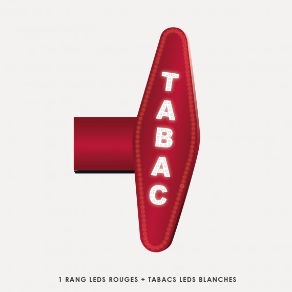 Carotte de tabac double face