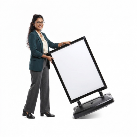 Stop-Trottoir Étanche Performance Noir - Format A1