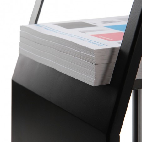 Présentoir Brochures Design – Porte-Catalogues A4 sur Pied