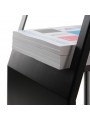 Présentoir Brochures Design – Porte-Catalogues A4 sur Pied