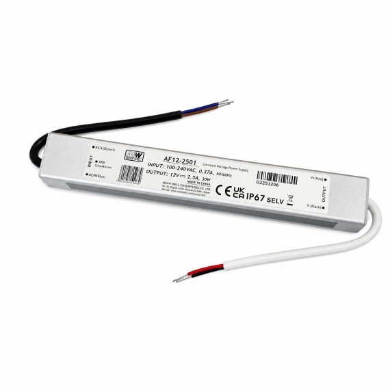 Alimentation LED étanche - 30 W 12V