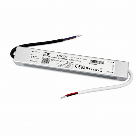 Alimentation LED étanche - 30 W 12V