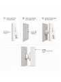 Entretoises à visser pour enseigne (50 pcs)