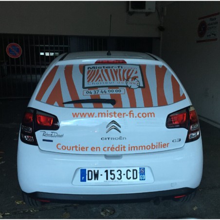 Adhésif microperforé imprimable