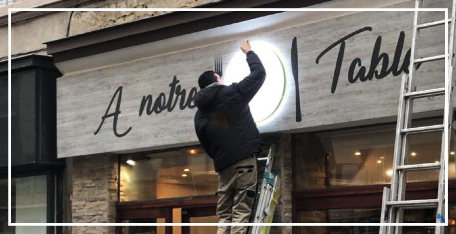 accessoires enseignes